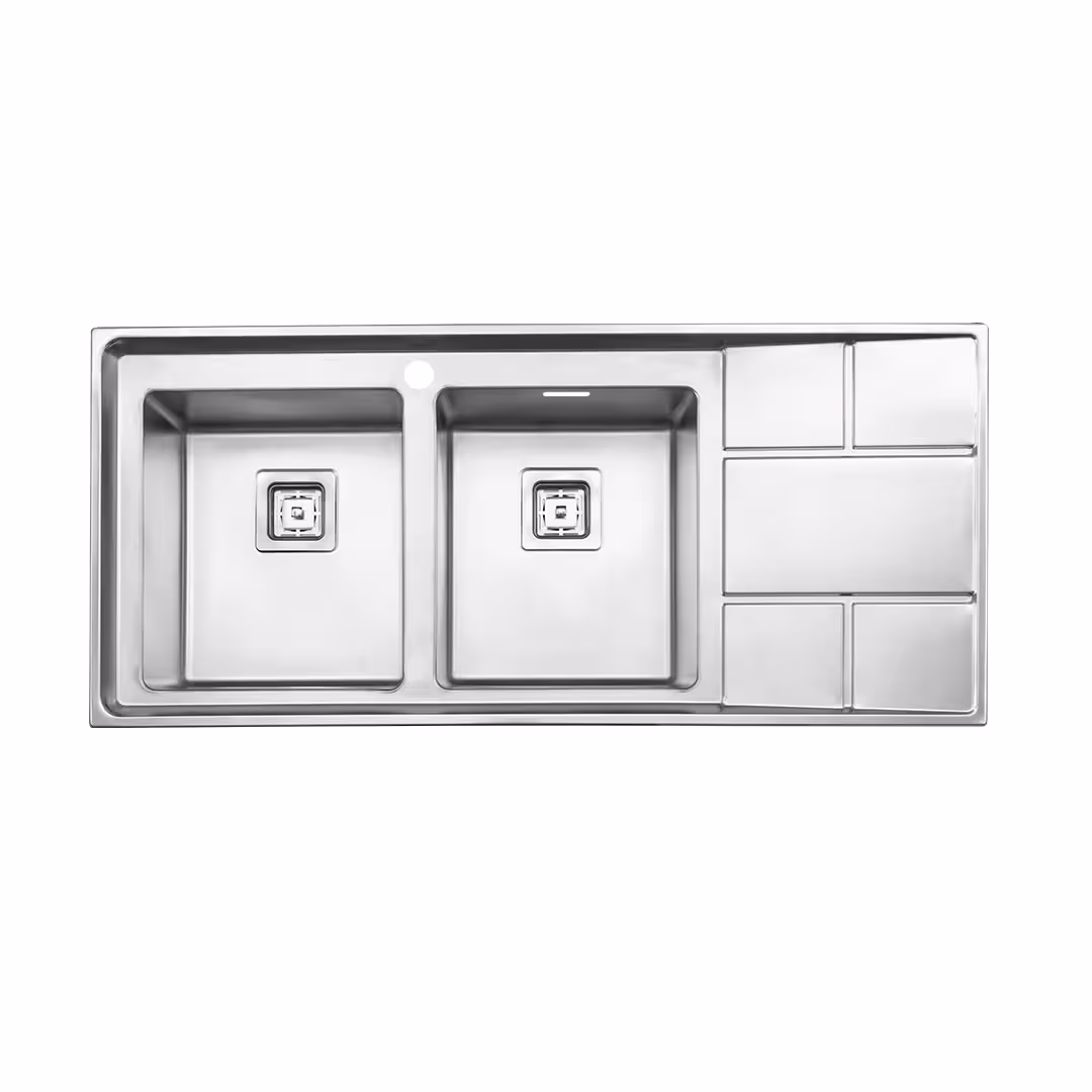 سینک استیل البرز مدل 950 توکار