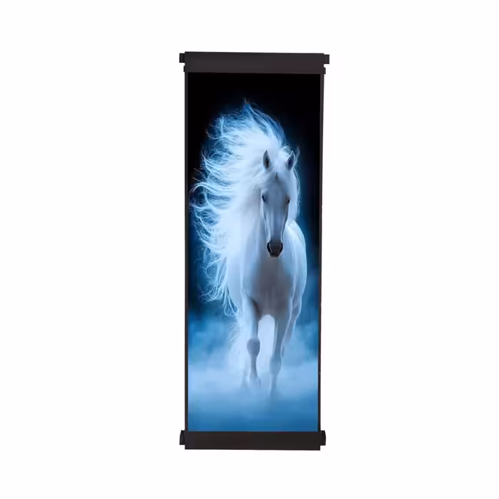 رادیاتور آلومینیومی هاتیپس مدل عکس دار عمودی طرح اسب