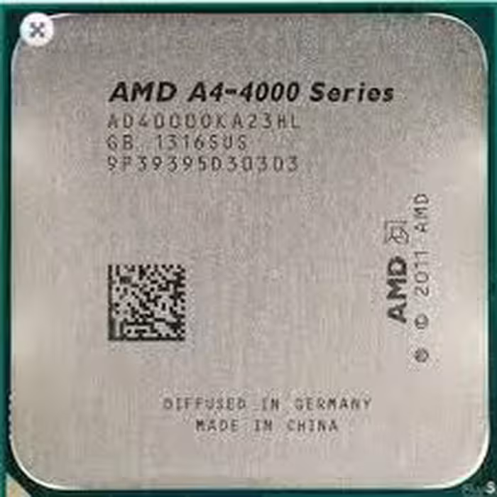 پردازنده ای ام دی 2 هسته ای مدل ای 4 4000