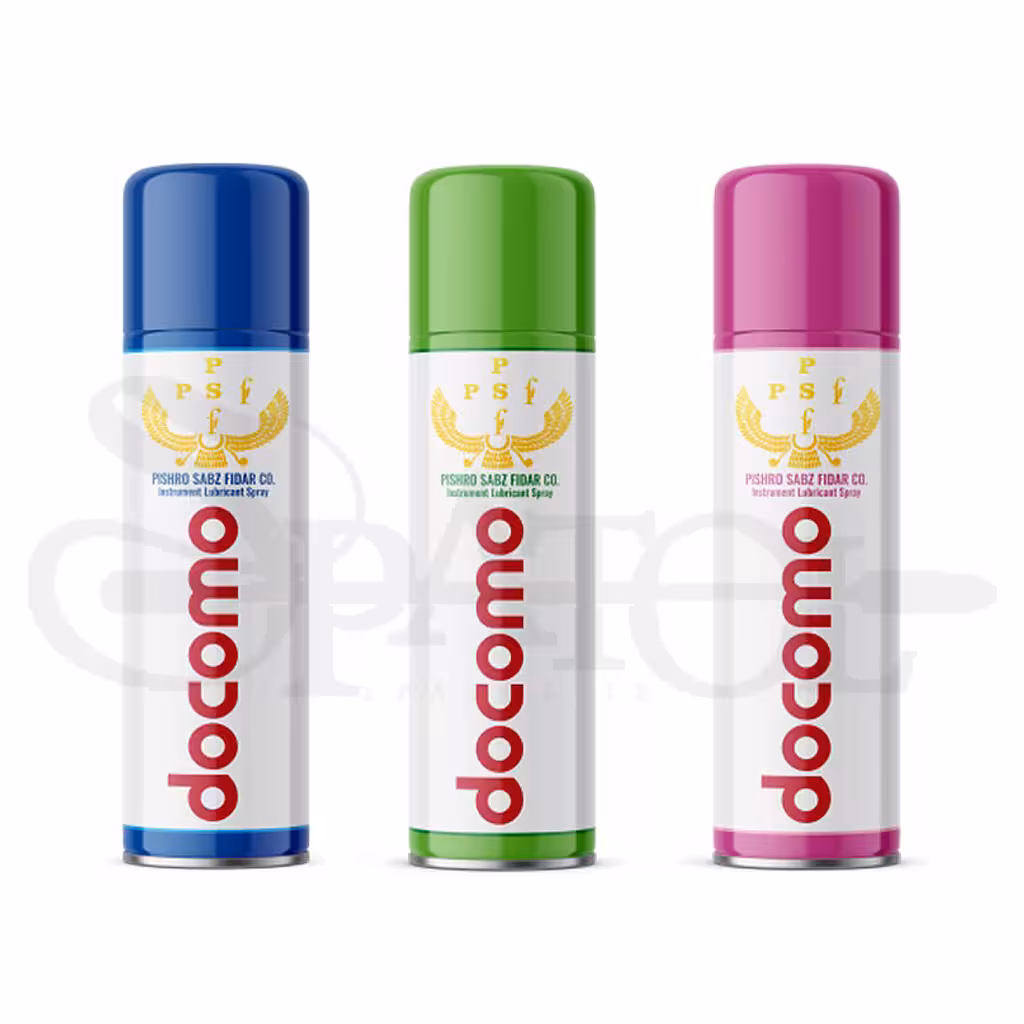 اسپری روغن کاری دوکومو Docomo Dental Spray Lubricant