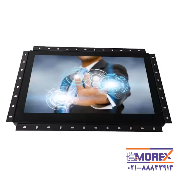مانیتور لمسی صنعتی خازنی سایز 15.6 اینچی مدل TRC156 با رزولوشن 1600×900