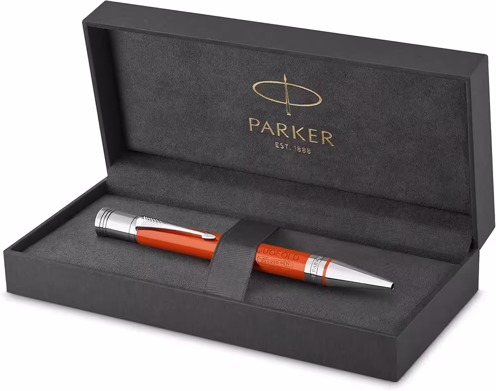 خودنویس Parker فرانسه مدل Duofold وینتیج، قرمز CT - 1931379