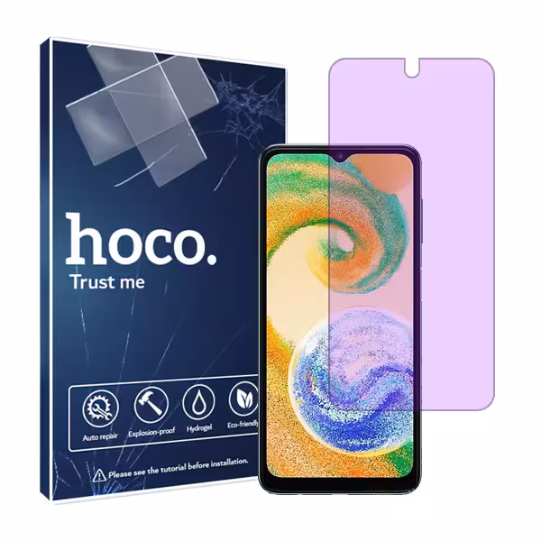 گلس سامسونگ Galaxy A04s مدل آنتی پرپل برند هوکو کد S