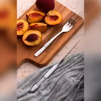 کارد و چنگال میوه خوری 12 پارچه رولنزا مدل D56