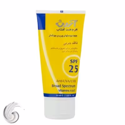 کرم ضد آفتاب آردن مدل SPF25، حجم 50 میلی‌لیتر