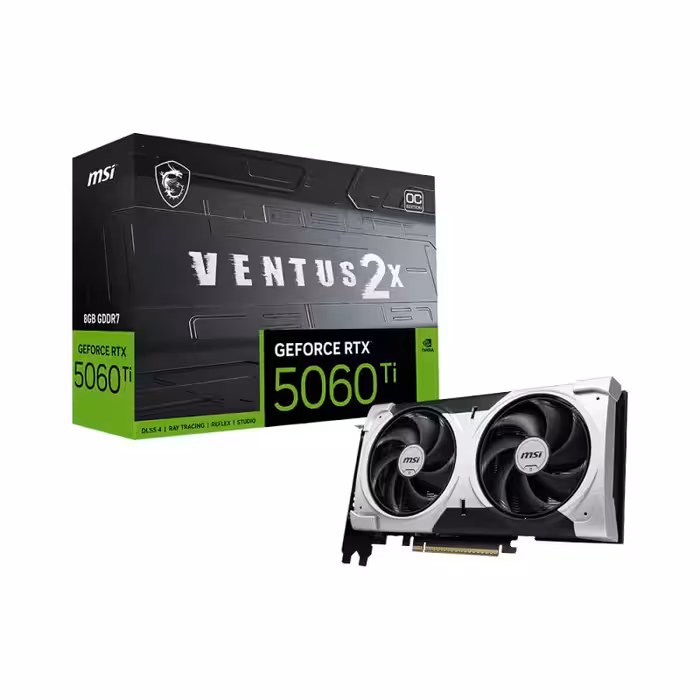 کارت گرافیک ام اس ای GeForce RTX 5060 TI VENTUS 2X OC PLUS 8GB