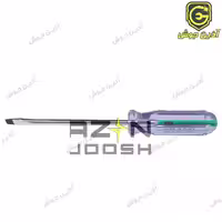 پیچ گوشتی دوسو 125*6 دسته کریستالی میکس MIX