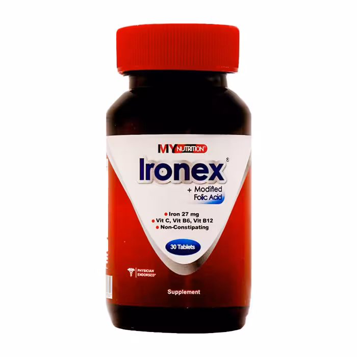 قرص آیرونکس مای نوتریشن | 30 عددی