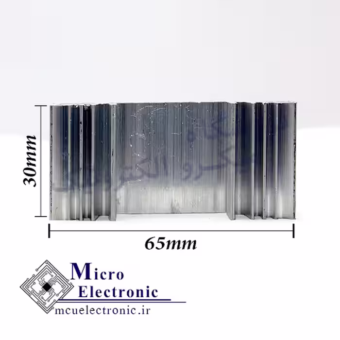 هیت سینک ترانزیستوری 3×6.5 شاخ گوزنی