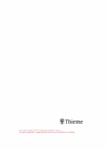 خرید و دانلود نسخه کامل کتاب Color Atlas of ENT Diagnosis