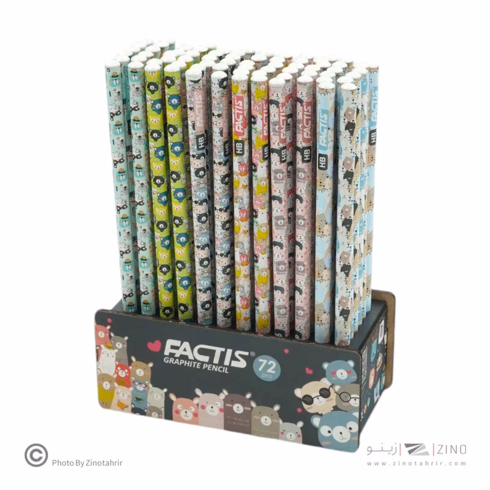 مدادمشکی فکتیس طرح خرس