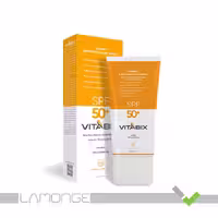 کرم ضد آفتاب  SPF50 ویتامینه ویتابیکس مناسب پوست های خشک و معمولی حجم 50 میلی لیتر
