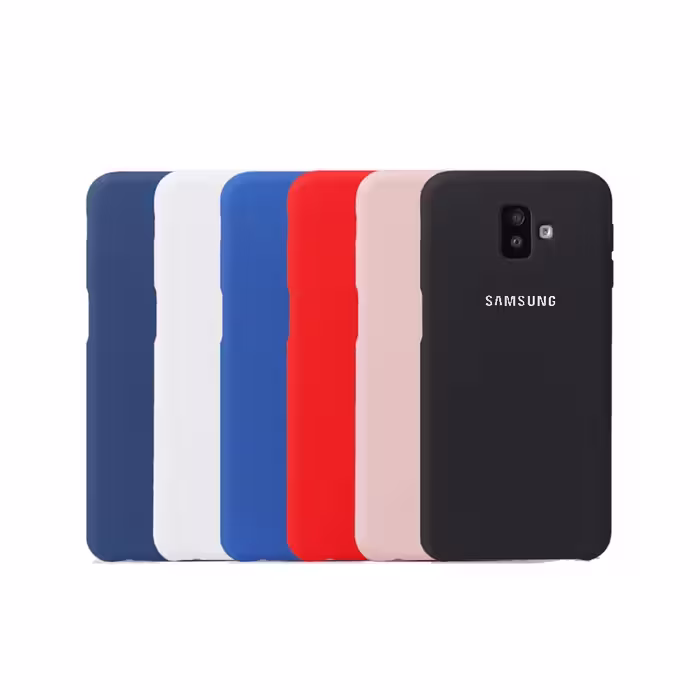 قاب سیلیکونی سامسونگ مدل Samsung Silicone Case Samsung Galaxy j6 plus
