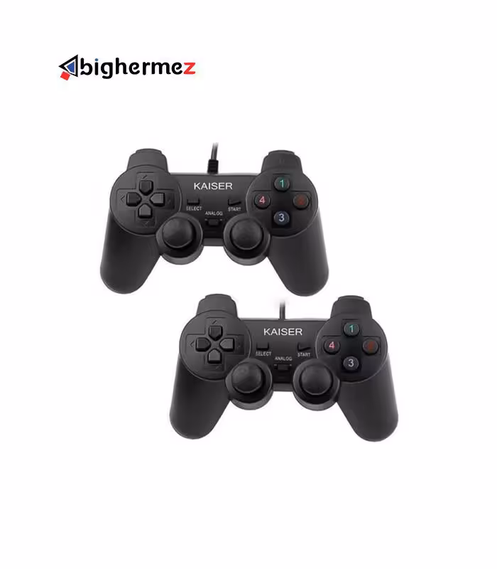 دسته بازی دوبل شوکدار کایزر مدل K-504