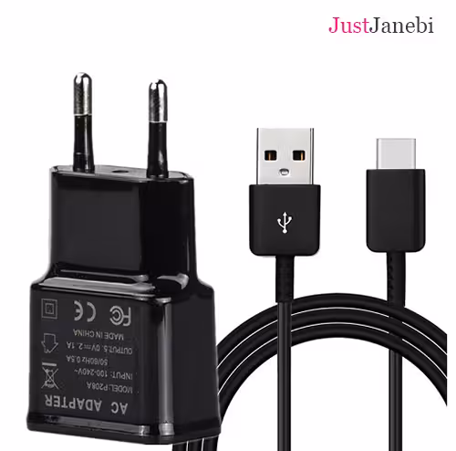 شارژر اورجینال سامسونگ Samsung Galaxy A70  همراه با کابل Type-C