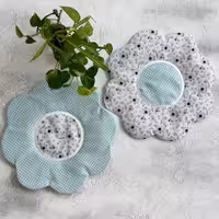 زیر قابلمه ای طرح گل مخمل یگانه - طرح 60