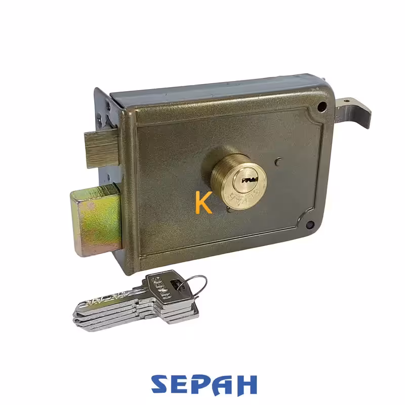 قفل حیاطی کلید کامپیوتری سپه