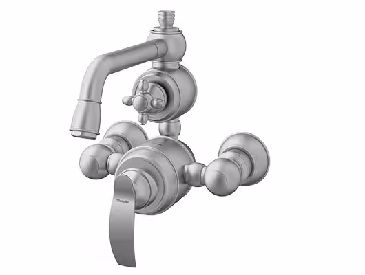 شیر دوش شودر مدل گلوریس کروم