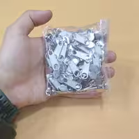 سرزیپ فلزی استیل 100 عددی شماره 5 (خرازی و خیاطی)