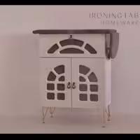 میز اتو وچرخ وکیوم شده