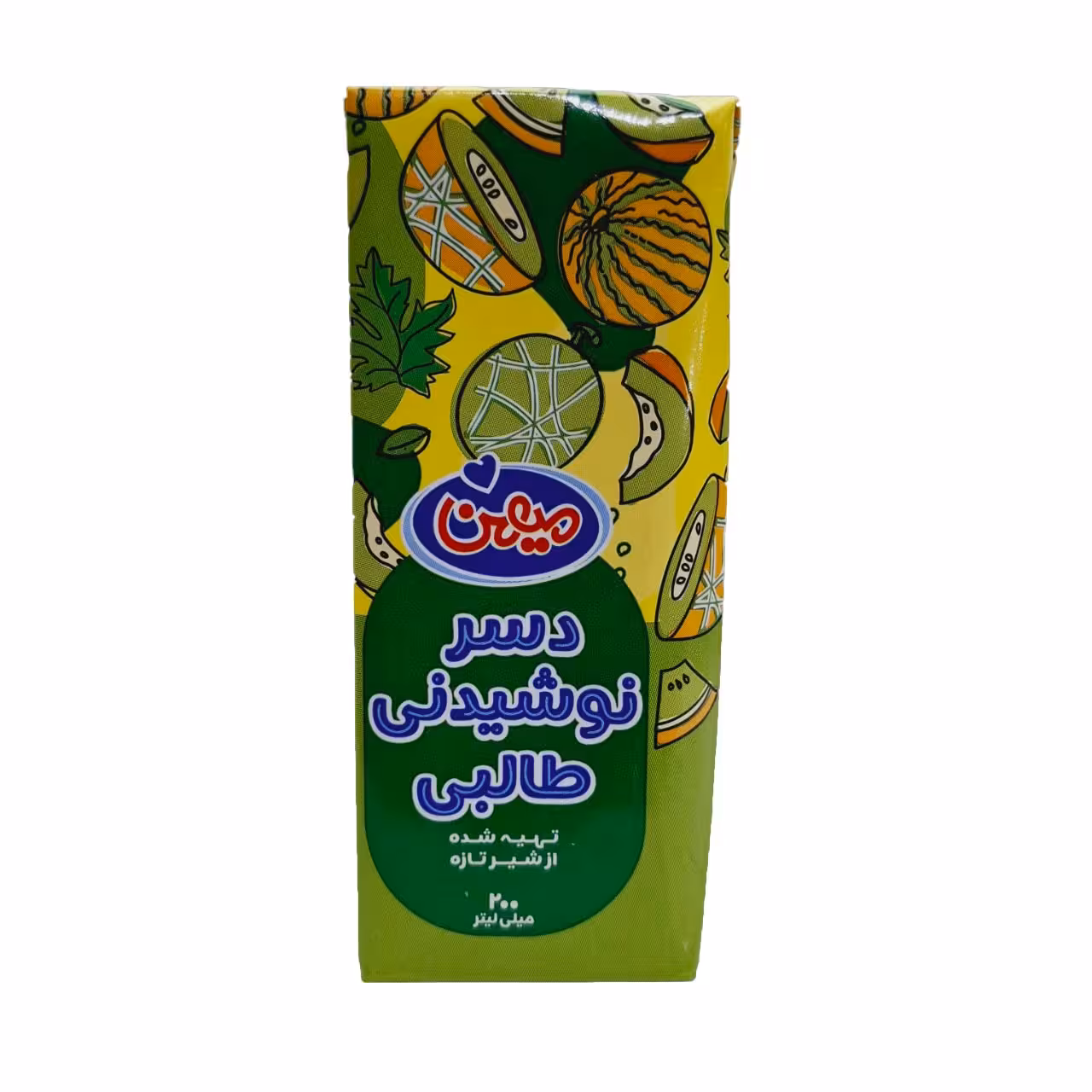 دسر نوشیدنی طالبی میهن 200 میلی لیتری