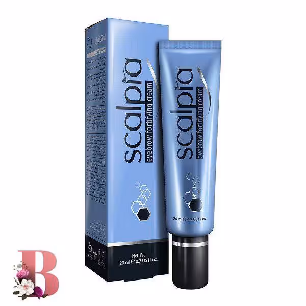 کرم تقویت کننده ابرو اسکالپیا مدل Fortifying حجم 20 میلی لیتر | Scalpia Eyebrow Fortifying Cream 20 ml