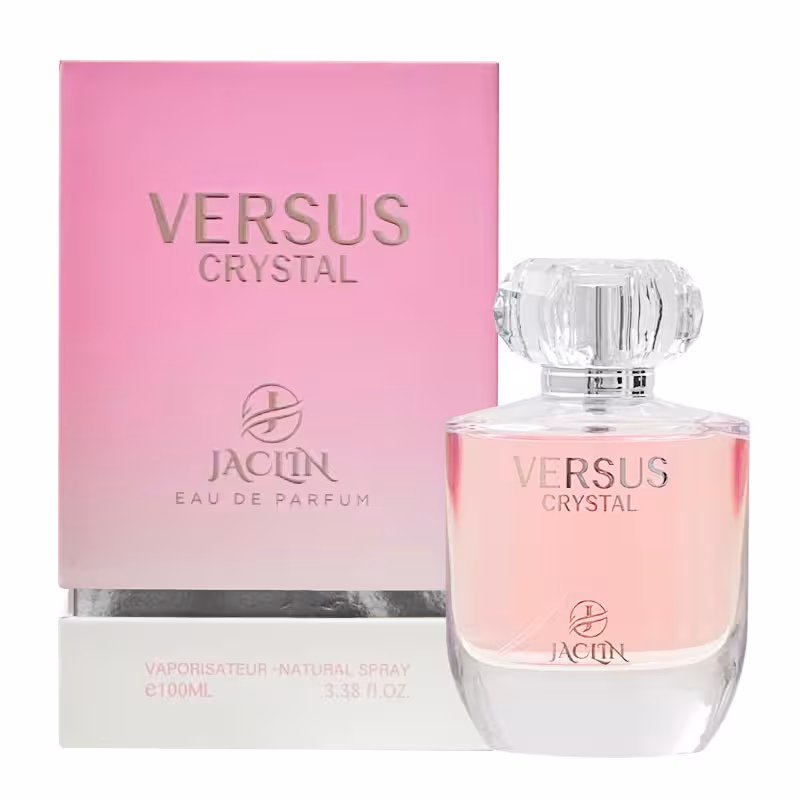 ادکلن ژاکلین رایحه ورساچه کریستال versus crystal حجم 100ml