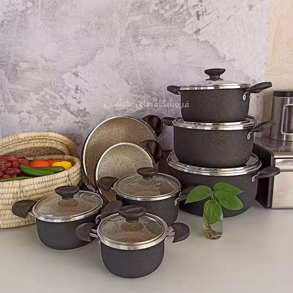 سرویس پخت و پز گرانیتی 14 پارچه اوج