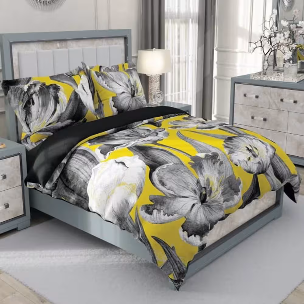 سرویس روتختی سه بعدی دونفره خوابکو مدل 126 سایز 160 در 200 سانتیمتر