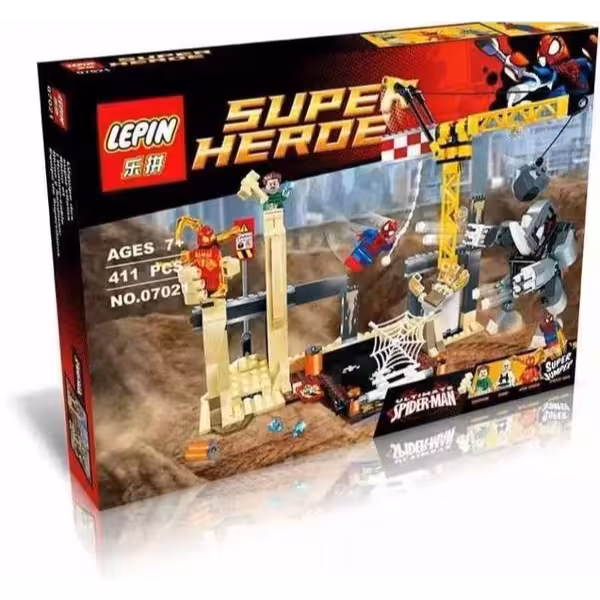 لگو اسپایدرمن و سندمن