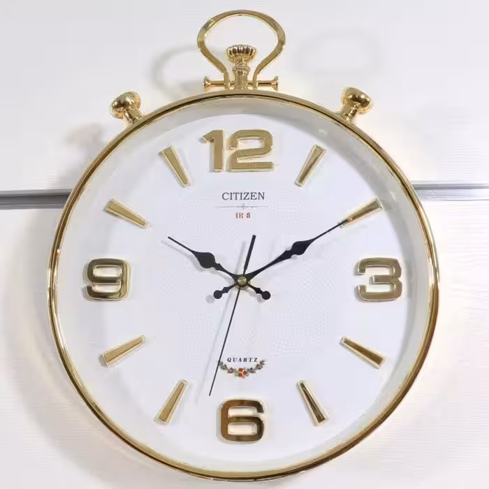 ساعت دیواری citizen آبکاری