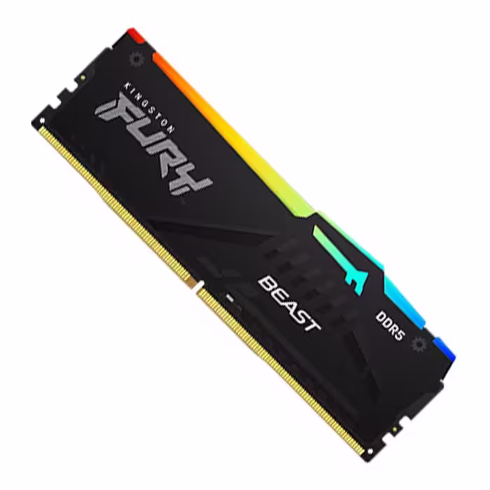حافظه رم DDR5 RGB 32GB 6000MHz CL30 کینگستون مدل FURY Beast