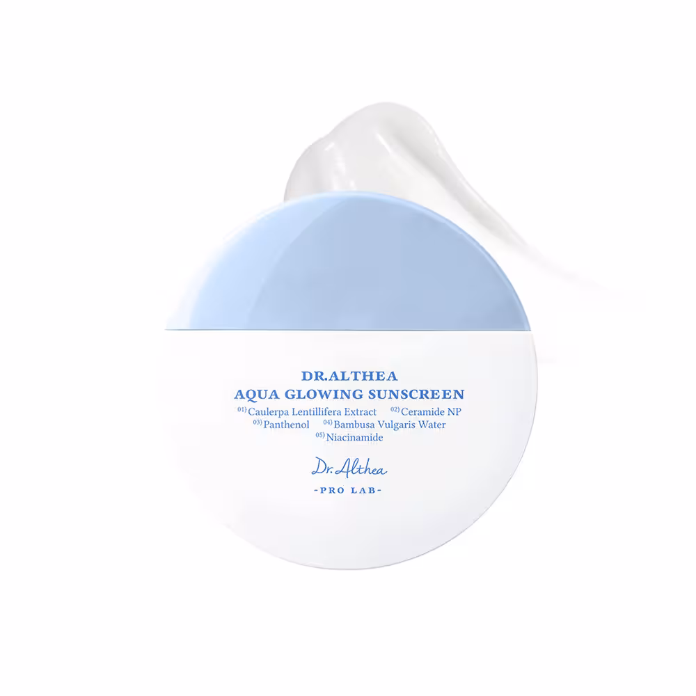 ضد آفتاب  آبرسان و روشن کننده دکتر آلتیا Dr.Althea مدل Aqua Glowing حجم 45 میل
