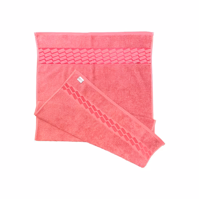 حوله حمام بهباف آذر طرح آرام سایز 100×155 سانتی متر | کالا مکس