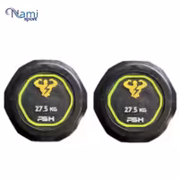 دمبل گرد وزن 27.5 کیلوگرم