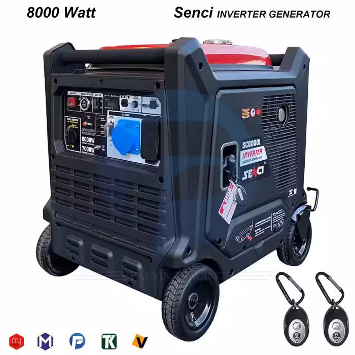 موتور برق سنسی سایلنت مدل SC8000i ریموت استارت