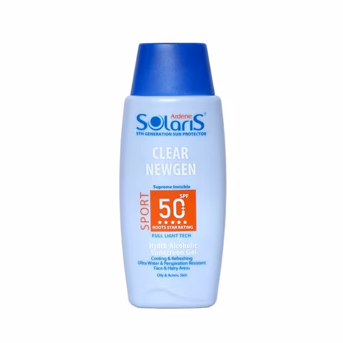 ژل ضدآفتاب spf50 کلیر نیوژن آردن سولاریس