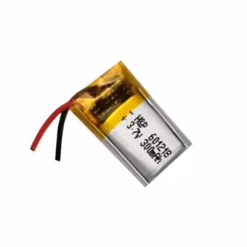 باطری لیتیوم - پلیمر 601218 ظرفیت 300 میلی آمپر