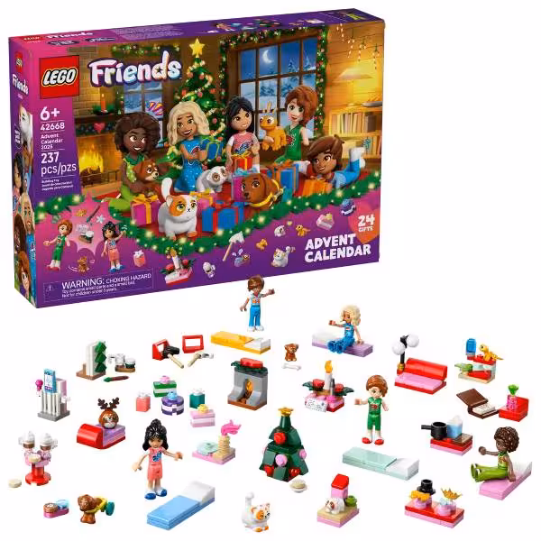 لگو سری فرندز مدل Advent Calendar 2025 کد 42668