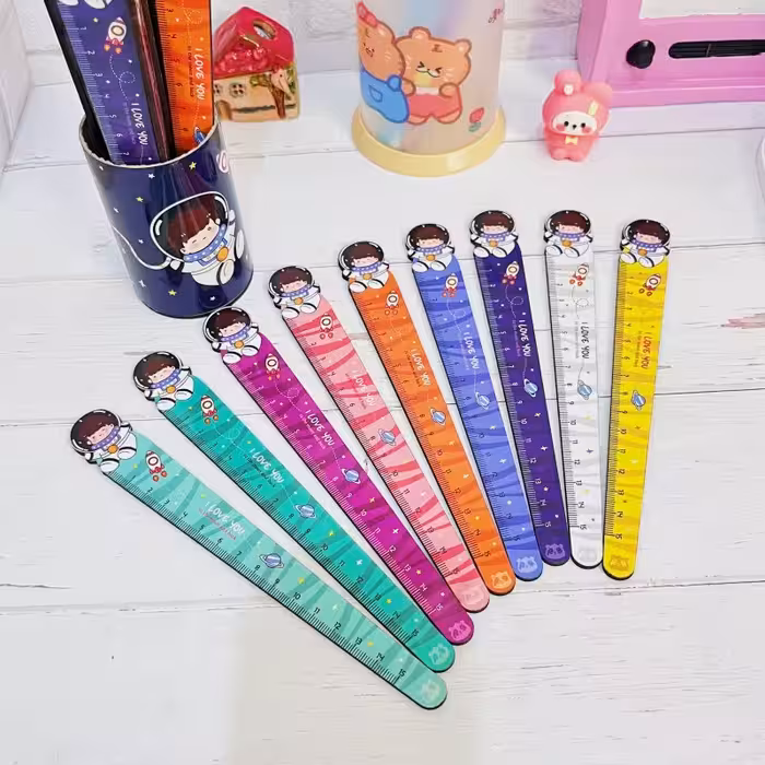 خطکش چوبی فضانورد 15 سانتی