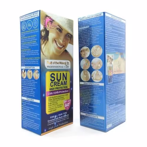 کرم ضد آفتاب وکالی SPF 60 اصلی WOKALI Sunscreen SPF 60