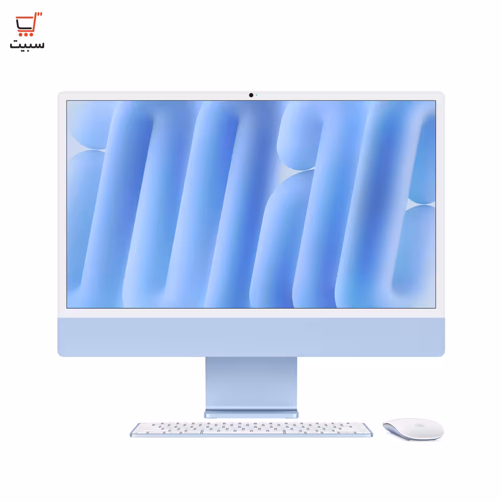 آل این وان 24 اینچی اپل مدل iMac MWV13 2024 Blue