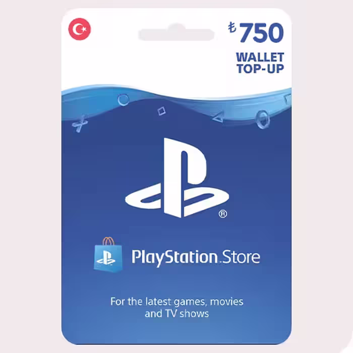 گیفت کارت 750₺ PlayStation