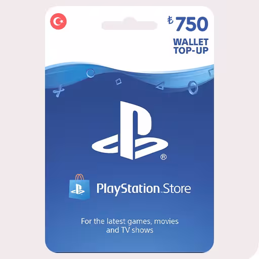 گیفت کارت 750₺ PlayStation