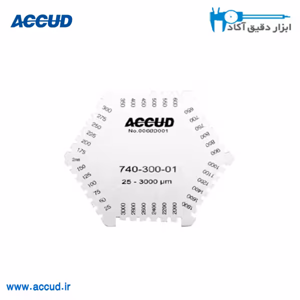 ضخامت سنج رنگ تر 3000 میکرون Accud (اکیود اتریش) مدل 740-300-01