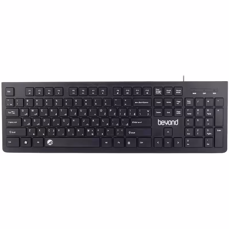 کیبورد با سیم بیاند مدل BK-2560