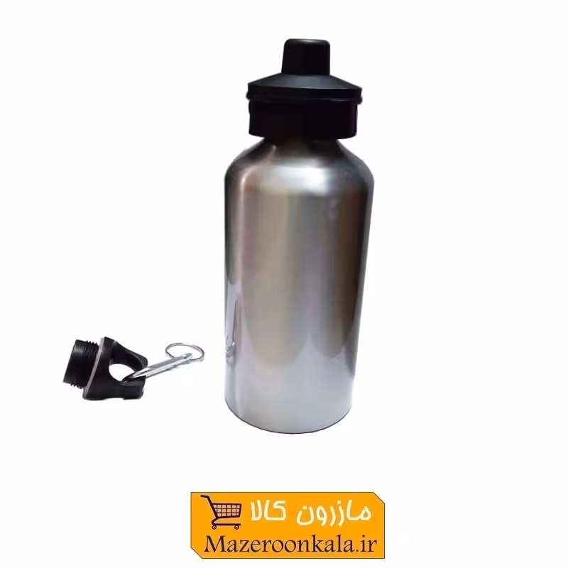 قمقمه فلزی دو درب 19 سانت کارابین و جعبه دار HBT-003