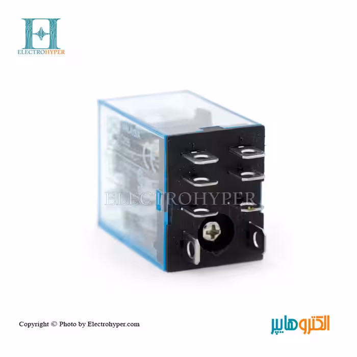 رله 2 کنتاکت 12VDC – 10A