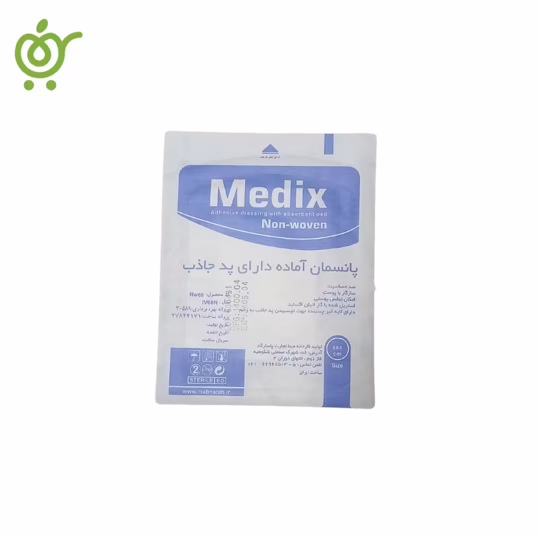 چسب پانسمان آماده نان وون مدیکس MEDIX 6*8 | فروشگاه اینترنتی سیب 115