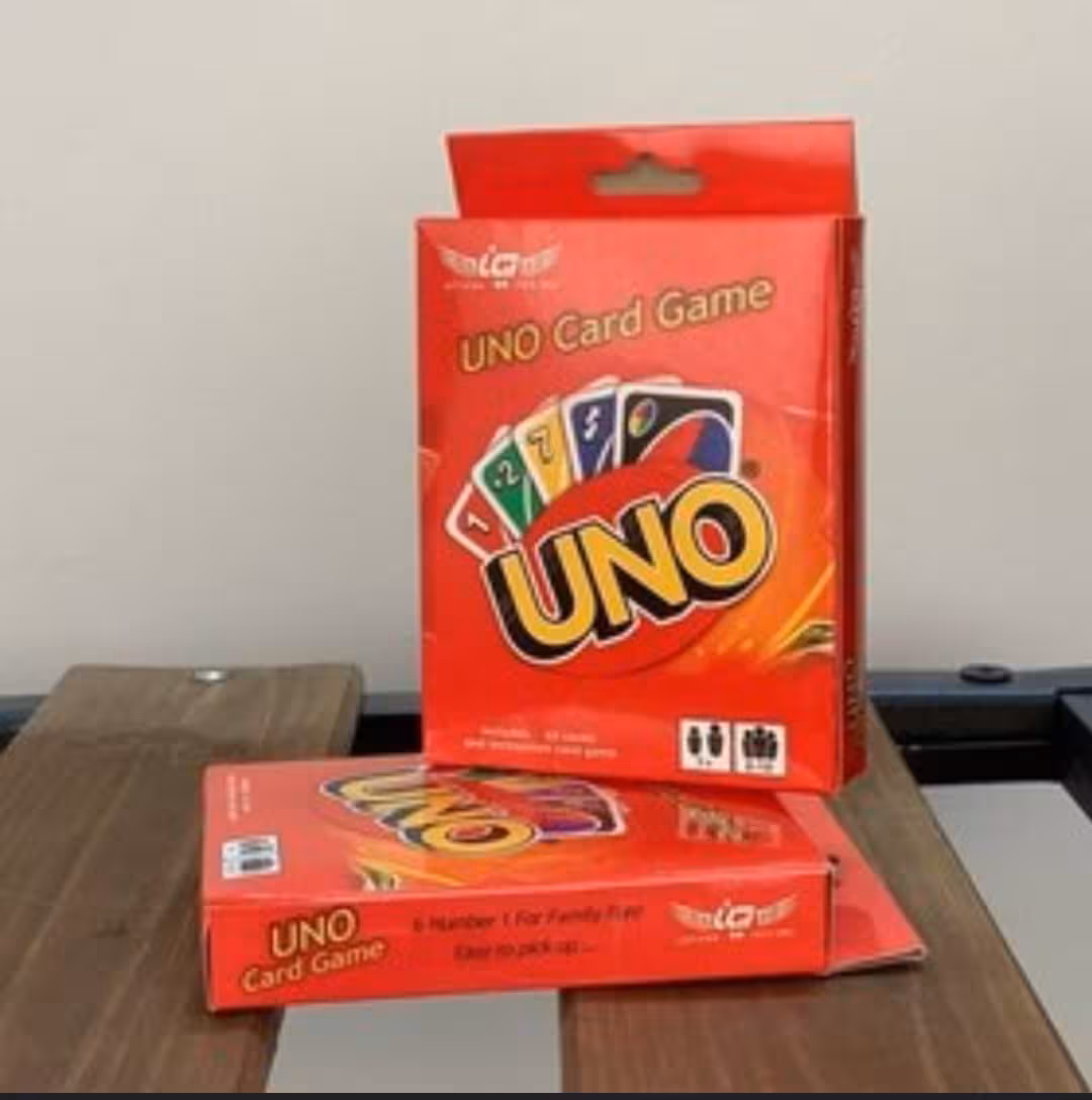 اسباب بازی فکری اونو 52 کارتی همراه 2 کارت راهنما وقابuno